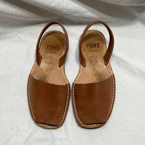 PONS Avarcas Classic Leather Sandal